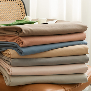 细腻柔软丨100支长绒棉 纯棉单件被套 全棉纯色被罩