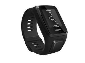TomTom Spark 3Cardio智能手表 GPS 运动 心率监测睡眠 防水 黑色