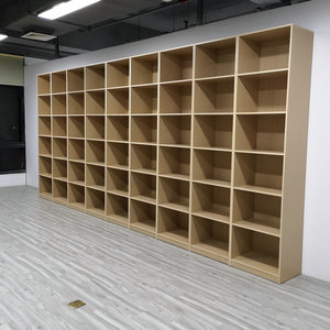 定制木质组合文件柜多层书柜书架置物格子柜储物展示柜办公隔断柜