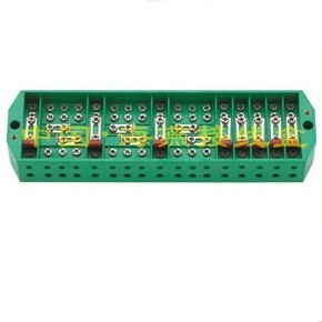 海燕 绿色FJ6/ZJZ-4型 电力定量器联合接线盒 电表箱分线端子盒