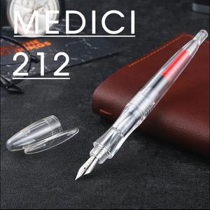 意大利MEDICI皇妃钢笔速写钢笔特细钢笔透明钢笔学生时尚包邮0.38