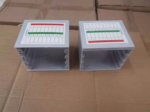 分光器插片盒三四槽带翻版一体分光箱分纤箱机柜专用1分8和1分16