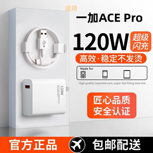 适用一加ACE Pro超级快充头120W闪充电器线原装通用6A手机插头数据线