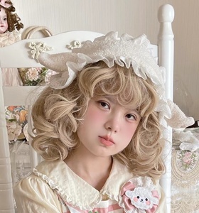 洛丽塔lolitakc发带甜美可爱公主日系发箍羊耳朵猫了个猫原创