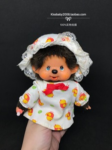 monchhichi 蒙奇奇 绝版 图鉴款 小鸡睡衣女孩 S（产地日本）