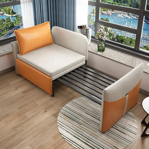阳台沙发床两用休闲小户型可折叠多功能网红款坐卧北欧成人抽拉式