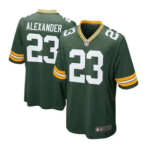 NFL绿湾包装工 Green Bay Packers 2代 23号 Alexander 橄榄球衣