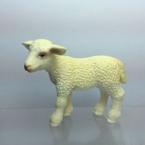 思乐Schleich 绝版动物模型 13285 小绵羊 站立的状