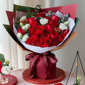 99朵玫瑰订表白花束鲜花速递表白生日上海北京深圳广州同城配送店