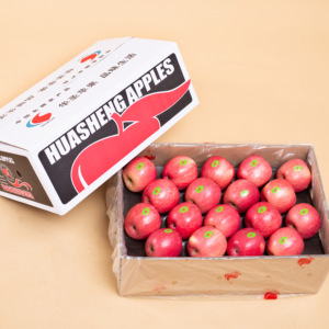 【华圣】陕西洛川红富士时令苹果当季新鲜水果脆甜箱黑套箱礼盒