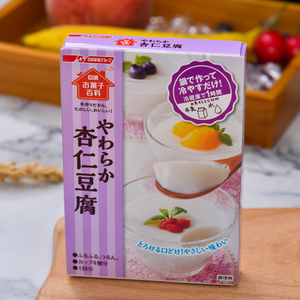 日本进口日清布丁粉杏仁豆腐 DIY自制甜品果冻粉烘焙原料