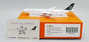 现货 JC Wings 汉莎航空 1:400 A340-300 D-AIFA 星空联盟 模型