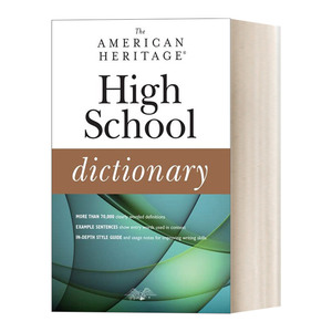英文原版 The American Heritage High School Dictionary 美国高中英语词典 美国传统词典编 英文版 进口英语原版书籍