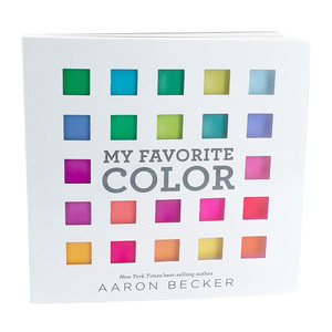 我喜欢的颜色 My Favorite Color I Can Only Pick One 英文原版儿童色彩认知透明片纸板书 不可思议的旅程作者 Aaron Becker
