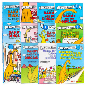 英文原版 Danny and the Dinosaur 丹尼和恐龙系列12册 I Can Read Level 1分级阅读 汪培珽书单第一阶段 英文版 进口英语原版书籍