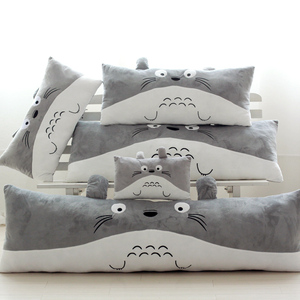 龙猫单双人床头长条枕沙发抱枕靠垫靠枕长方形大号可拆洗可爱情侣