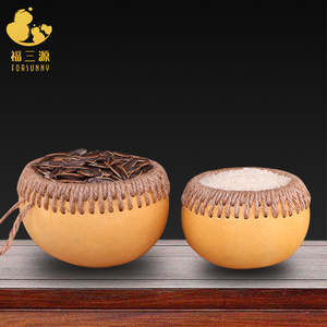 葫芦摆件挂件葫芦瓢天然精品碗米勺瓜子糖果盒收纳容器手工艺创意