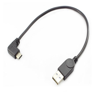 USB Type-c数据线小米4c 乐视1s 魅族Pro5 双面弯头充电数据线