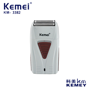 kemei科美KM-3382往复式油头剃须刀渐变电推剪剃光头理发器增白器