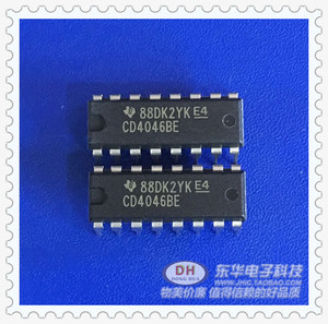 CD4046BE HEF4046 DIP16集成电路CMOS微功耗锁相环原装进口现货
