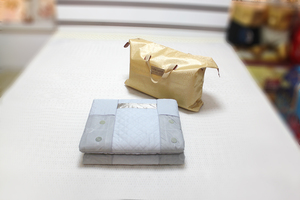 台湾软玉水疗加热床垫 48颗石头微电双人床垫 会销礼品一件代发