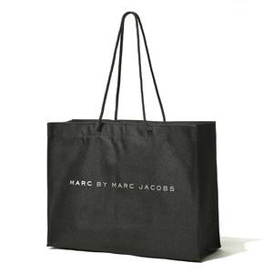 日本杂志随刊附录包黑色托特包购物袋简约时尚方便袋防水收纳折叠