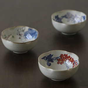 景德镇手绘青花瓷饭碗家用创意个性陶瓷碗中式复古餐具单个套装