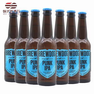 酿酒狗朋克IPA精酿啤酒 330ml*24瓶 国产版 PUNK印度淡色艾尔啤酒