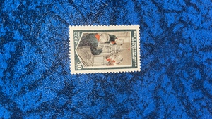C 苏联邮票1953年少先队和平与莫斯科大学模型1全新原胶不贴