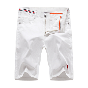 夏季保罗商务男士白色短裤polo五分工装短裤纯棉高尔夫运动休闲裤