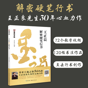 行书字帖硬笔书法练字书家王正良书圣王羲之第54代孙传人解密硬笔行书教程视频讲解飘逸男生钢笔硬笔书法作品欣赏书法爱好者练字帖