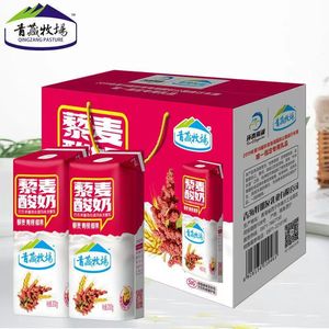 青藏牧场青稞藜麦椰果酸奶营养酸奶网红酸奶红盒送礼酸奶