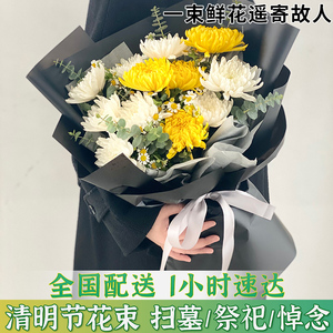 冬至清明节全国同城合肥菊花束扫墓祭奠祭祀鲜花速递庐阳区配送店