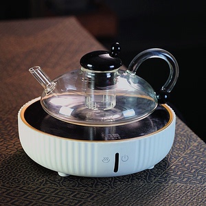 耐高温玻璃泡茶壶电陶炉煮茶器茶具套装抖音头条同款家用蒸煮茶壶
