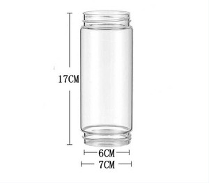 富氢水杯水素杯负离子小分子弱碱性电解杯氢氧分离养生玻璃杯体