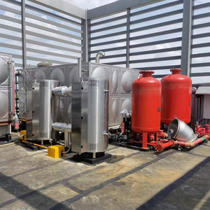 全预混反烧式商用低氮冷凝容积式燃气热水器全自动大容量热水炉