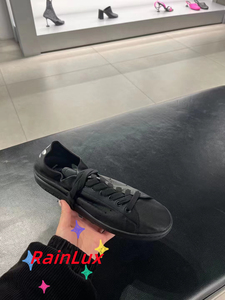 2月6日折扣村代购Balenciaga巴黎世家stan smith联名款黑色板鞋