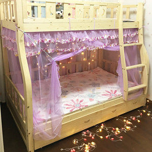 子母床绑带蚊帐系绳加密上下铺高低床双层床铁架床梯形家用1.5米