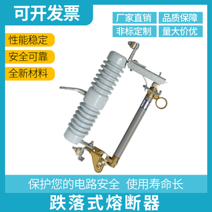 RW12-10kv(15)/100A户外高压跌落式熔断器送熔丝柱上保险令克开关