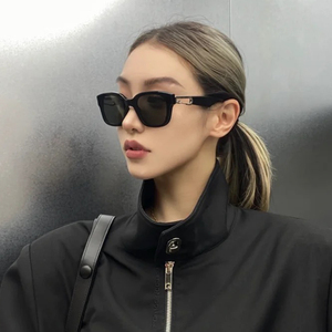 时尚韩版gm墨镜女潮复古个性网红拍照造型ins风防紫外线太阳眼镜