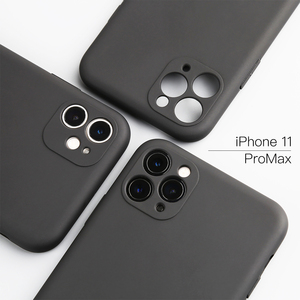 苹果14手机壳镜头全包iPhone13ProMax摄像头精孔覆盖12Pro小孔硅胶防摔iPhone11纯黑磨砂14Plus防指纹防滑