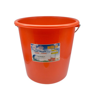 广州洛民珠江水桶塑料手提家用大号加厚全新PE料洗衣储水洗澡胶桶