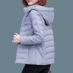 品牌短款羽绒服女士冬季2023年新款冬装轻薄保暖内胆修身打底外套