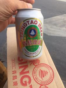 青岛啤酒出口新加坡白罐330mlx24罐 青岛人的记忆 出口转内销