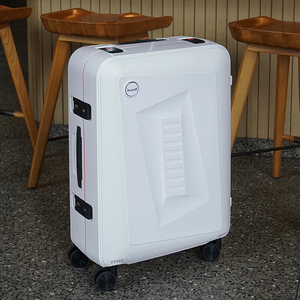 高颜值行李箱女高级感白色20寸锁扣式拉杆登机箱出口日本旅行箱男