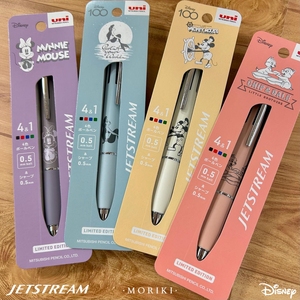 日本uni三菱JETSTREAM迪士尼100年限定4+1多功能模块圆珠中油笔