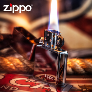 美国原装打火机zippo正版 限量芝宝 美版经典款防风限量黑冰标志