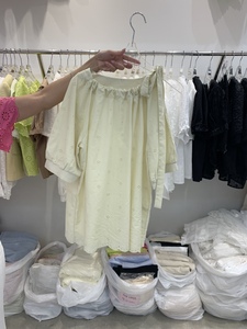 THE LENA韩国直邮女装新品真品热卖时尚24春夏衬衫蕾丝衫
