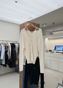 MER/ANGELO BIANCO韩国直邮女装新品真品时尚针织衫不含内搭
