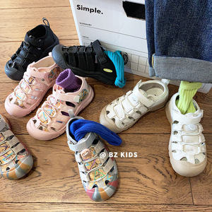 日本KEEN夏季童鞋小童1-3-6-12岁儿童包头凉鞋男童女童朔溪鞋户外